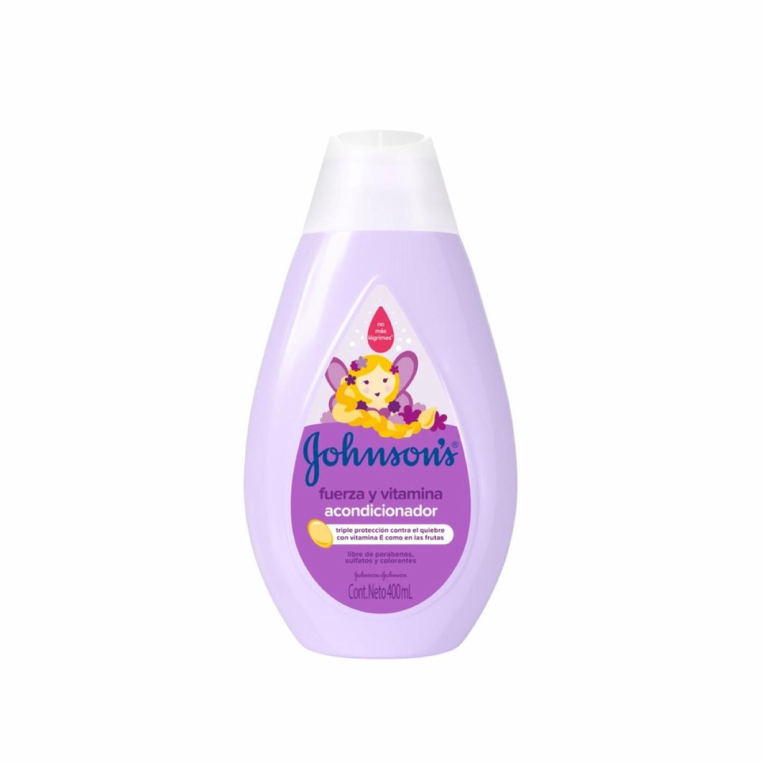 Acondicionador Bebé Fuerza Y Vitamina JOHNSON’S 400 Ml