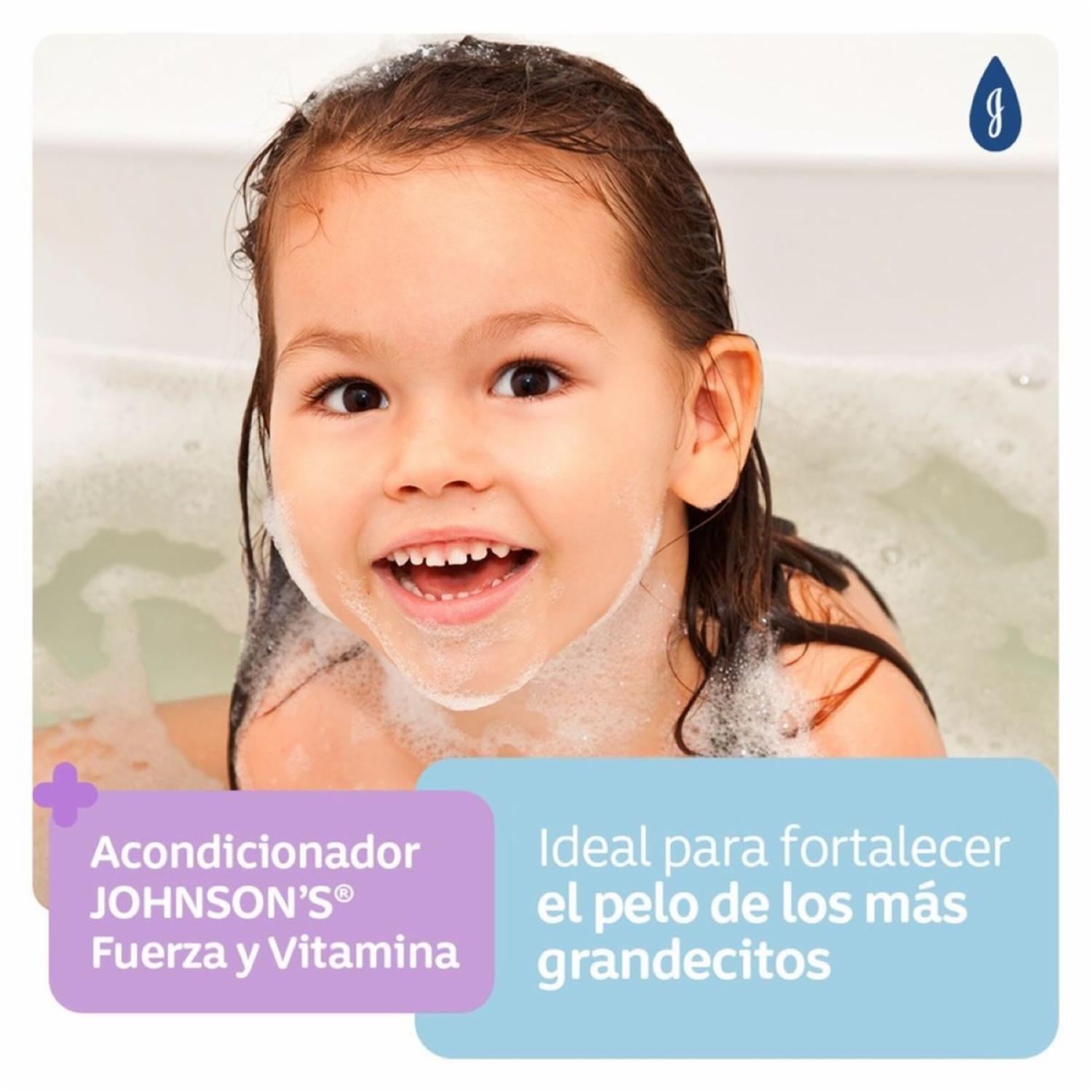 Acondicionador Bebé Fuerza Y Vitamina JOHNSON’S 400 Ml