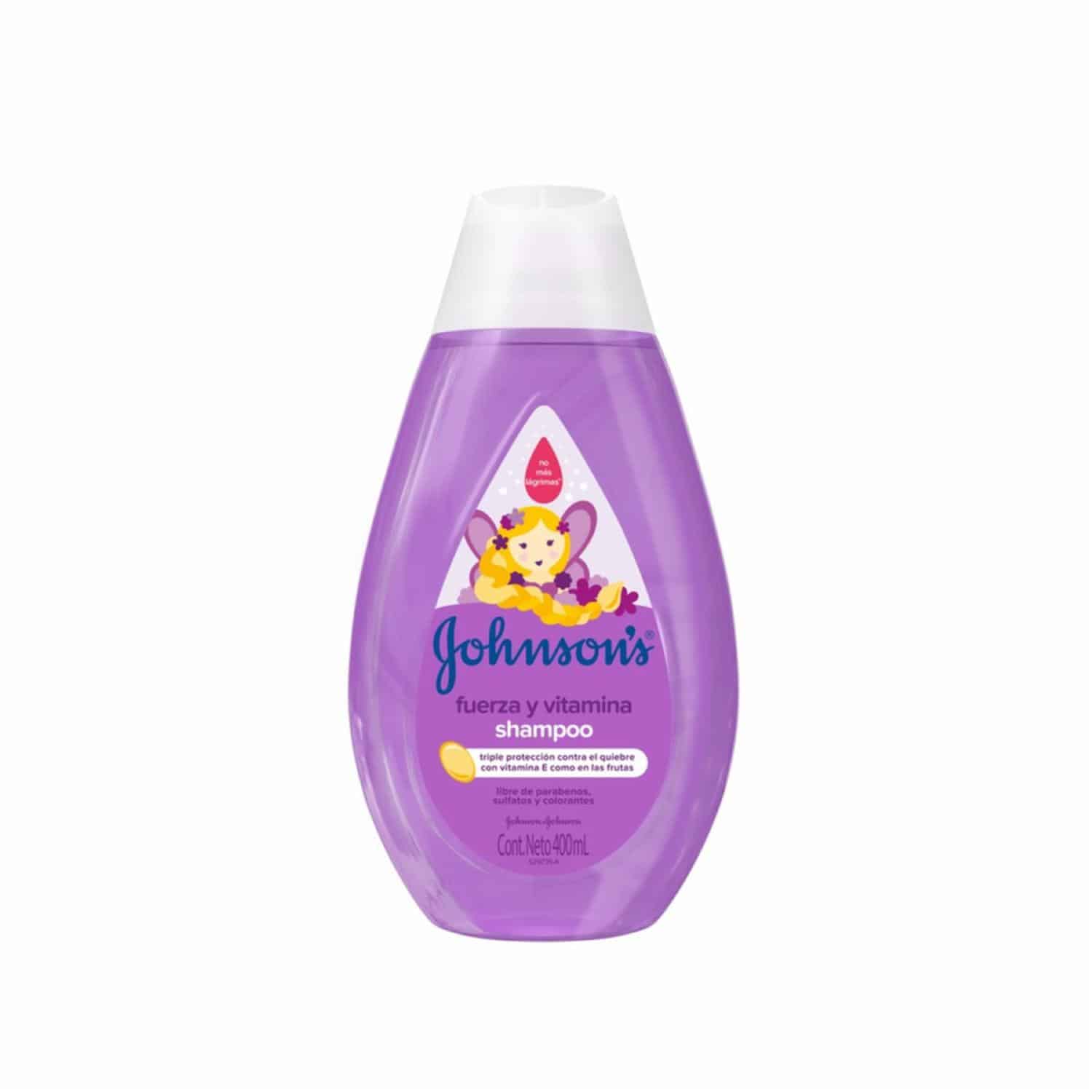 Shampoo Bebé Fuerza Y Vitamina JOHNSON'S 400 Ml - Imagen 2