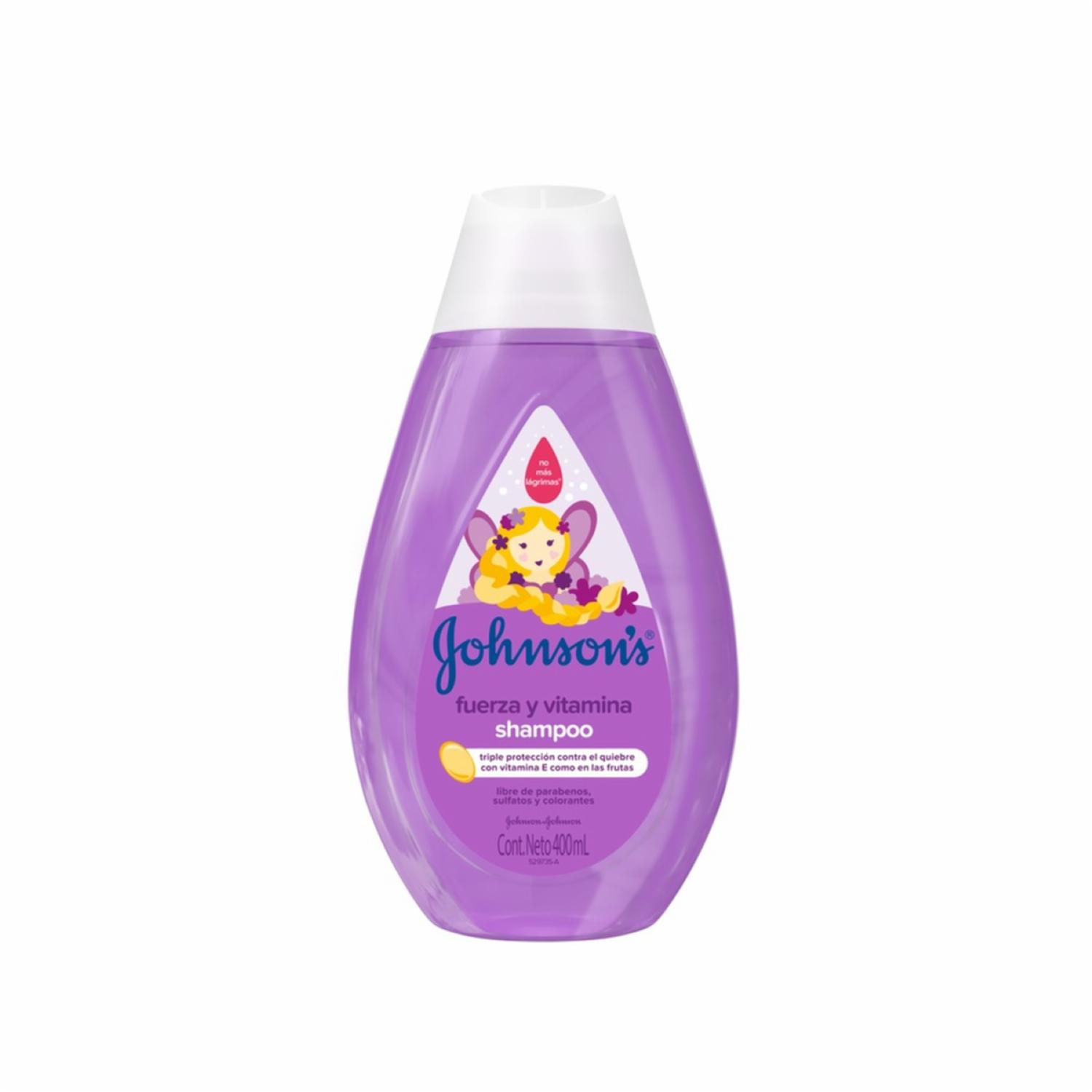 Shampoo Bebé Fuerza Y Vitamina JOHNSON’S 400 Ml
