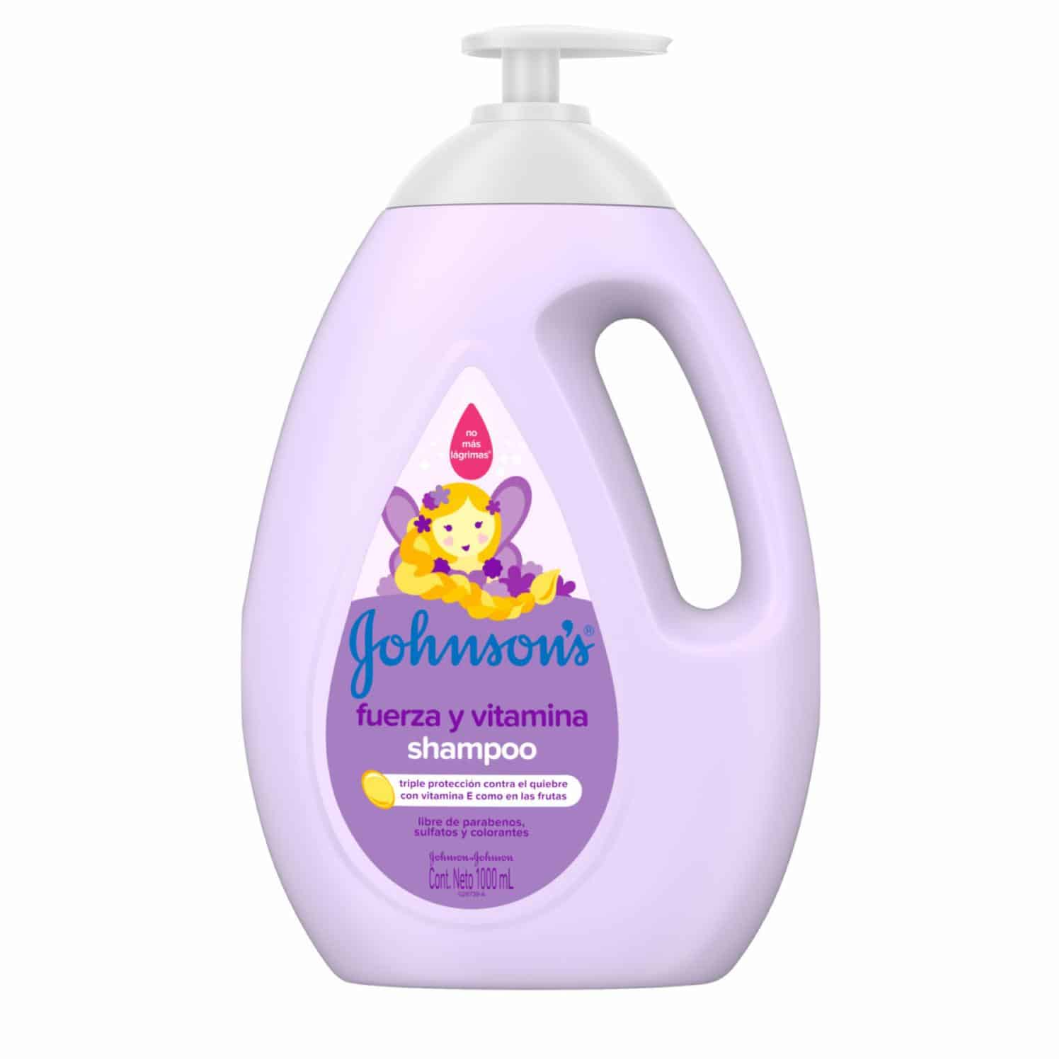 Shampoo Bebé Fuerza Y Vitamina JOHNSON'S 1000 Ml - Imagen 2