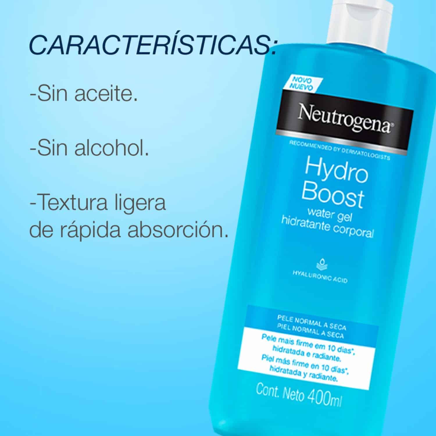 Crema Corporal Hydro Boost NEUTROGENA 400 Ml - Imagen 3