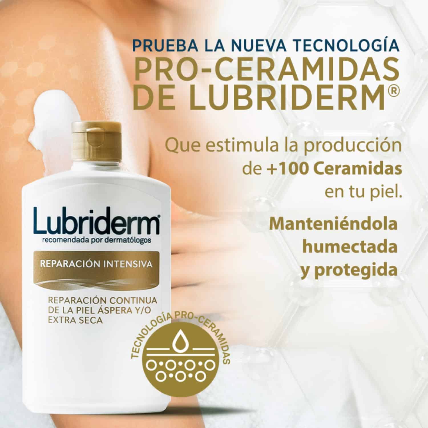 Crema Corporal Reparación Intensiva LUBRIDERM 750 Ml - Imagen 4
