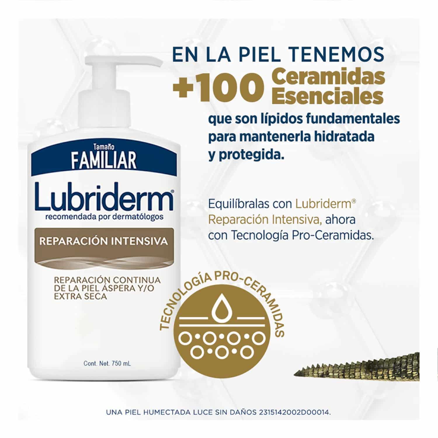 Crema Corporal Reparación Intensiva LUBRIDERM 750 Ml - Imagen 8