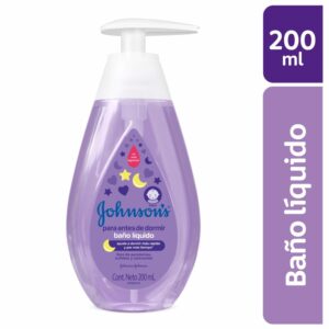 Baño Líquido Bebé Para Antes De Dormir JOHNSON'S 200 Ml