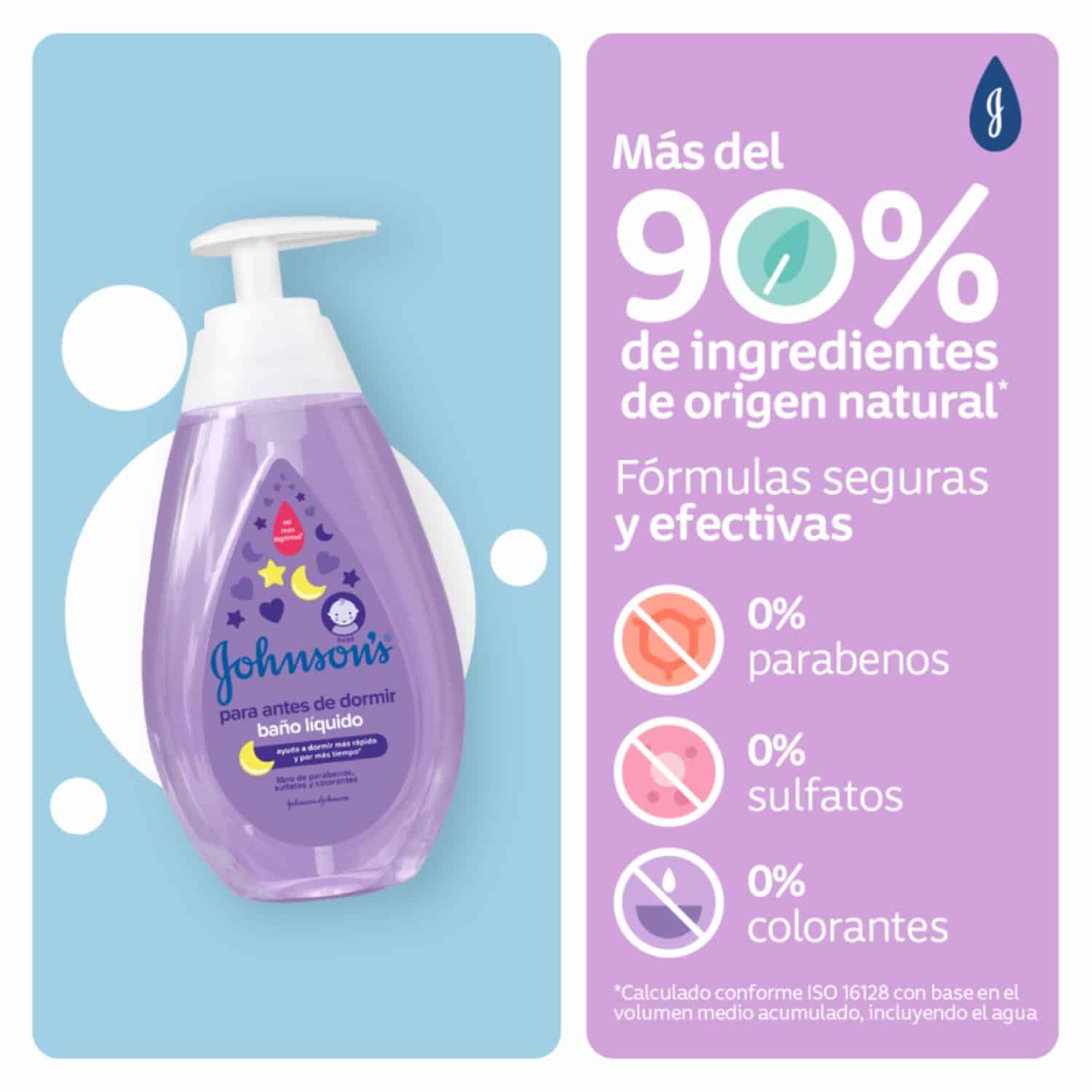 Baño Líquido Bebé Para Antes De Dormir JOHNSON'S 200 Ml - Imagen 4
