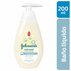 Baño Líquido Bebé Recién Nacido JOHNSON'S 200 Ml