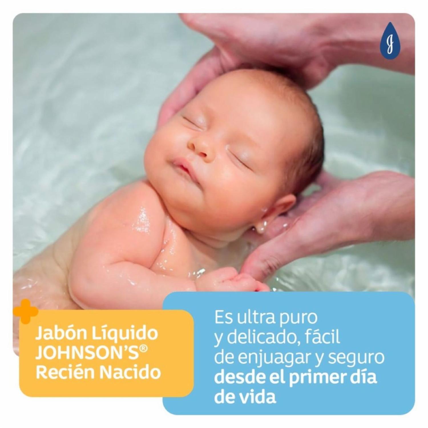 Baño Líquido Bebé Recién Nacido JOHNSON’S 200 Ml