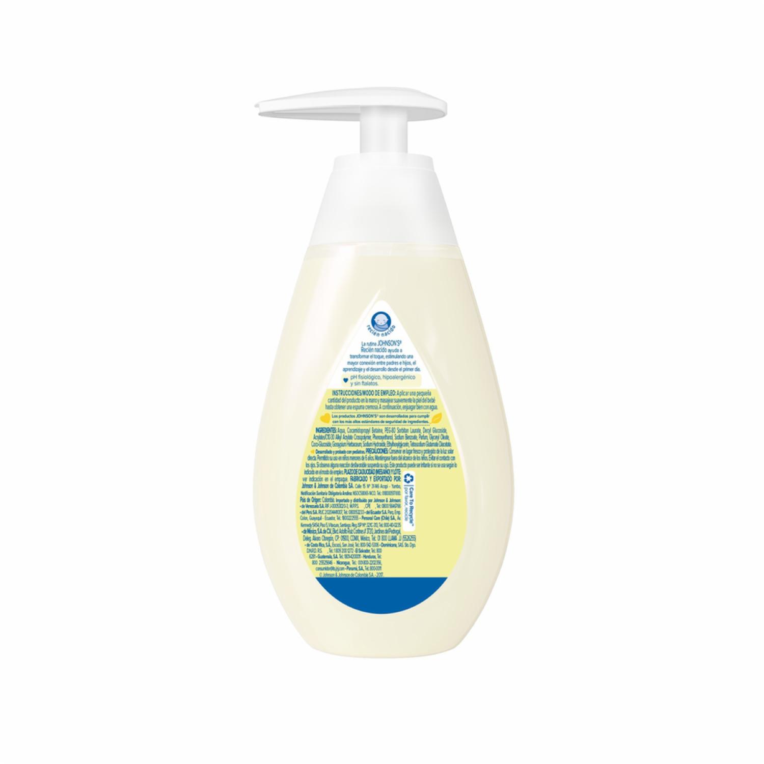 Baño Líquido Bebé Recién Nacido JOHNSON’S 200 Ml