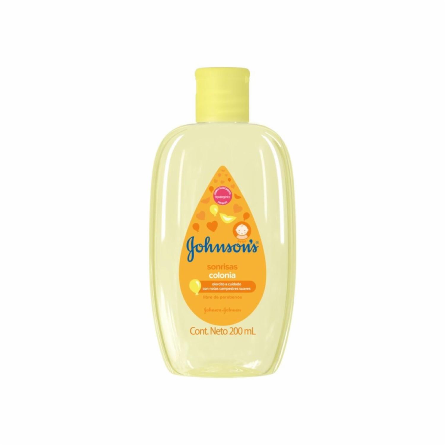 Colonia Para Bebé Sonrisas JOHNSON’S 200 Ml