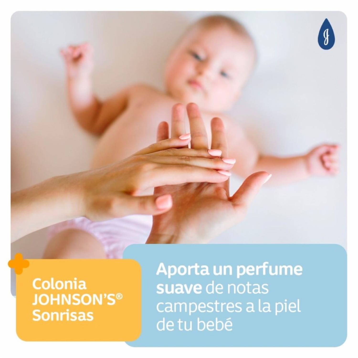 Colonia Para Bebé Sonrisas JOHNSON’S 200 Ml