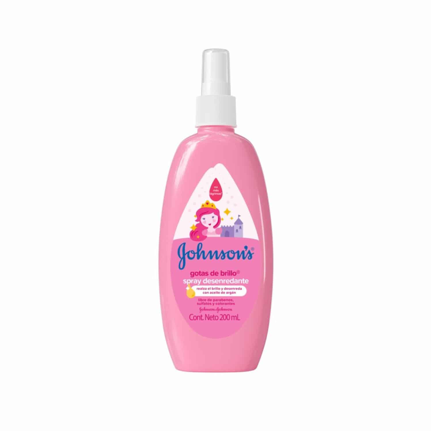 Spray De Peinar Gotas De Brillo JOHNSON'S 200 Ml - Imagen 2