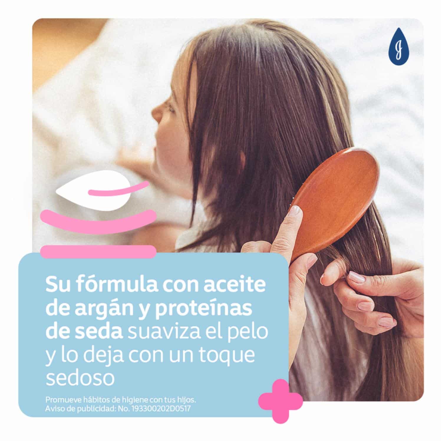 Spray De Peinar Gotas De Brillo JOHNSON'S 200 Ml - Imagen 3