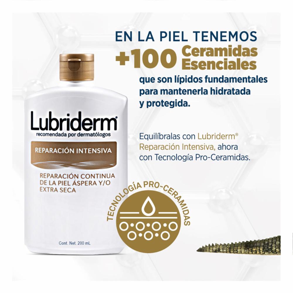 Crema Corporal Reparación Intensiva LUBRIDERM 200 Ml - Imagen 3