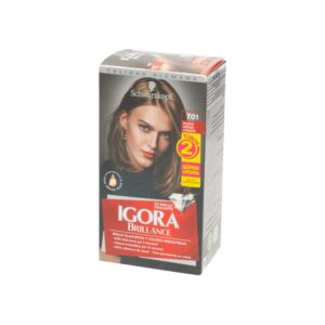 Tinte Capilar Doble Tubo 701 Rubio IGORA BRILLANCE Unidad