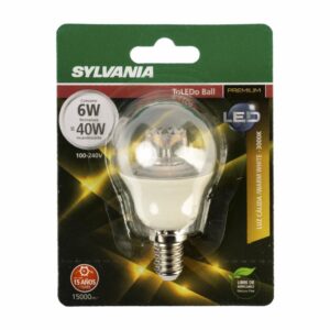 Foco De Globo 6W 27KClara SYLVANIA Unidad