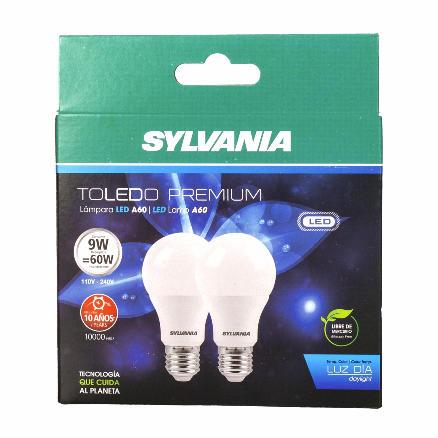 Foco De 9Wx 2 Luz Dia SYLVANIA Unidad - Imagen 2