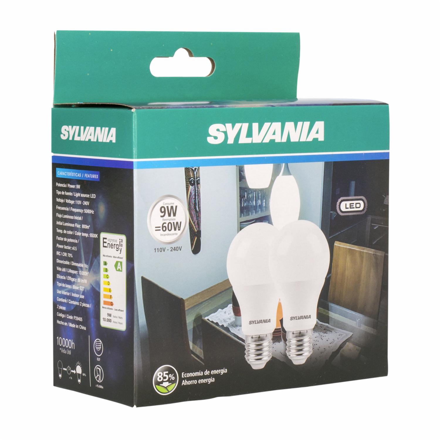 Foco De 9Wx 2 Luz Dia SYLVANIA Unidad - Imagen 3