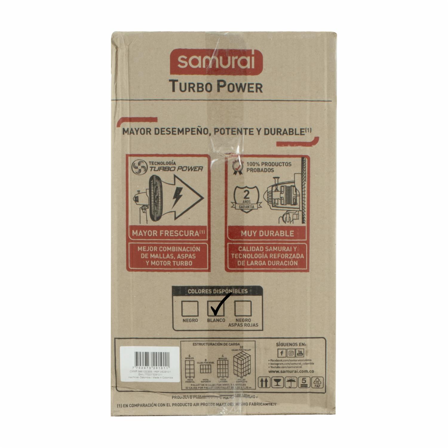 Ventilador De Pedestal Turbo Power SAMURAI 5861032309