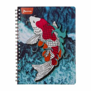 Cuaderno Universitario Argollado 1 Línea NORMA 60 Hojas