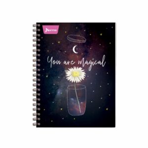 Cuaderno Junior Argollado 4 Línea NORMA 60 Hojas