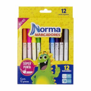 Marcador Lavable NORMA X 12 Uds