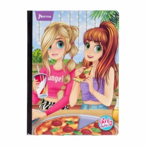 Cuaderno Cosido Girly Notes 4 Líneas NORMA 100 Hojas