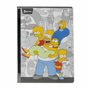 Cuadernos Cosido Los Simpsons Gm Cuadros NORMA 100 Hojas
