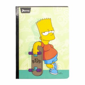 Cuadernos Cosido Los Simpsons Gm 1 Línea NORMA 100 Hojas