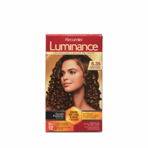 Tinte De Cabello Rubio Habano Oscuro Doble Tubo 6.35 LUMINANCE Kit 2 X 60 G