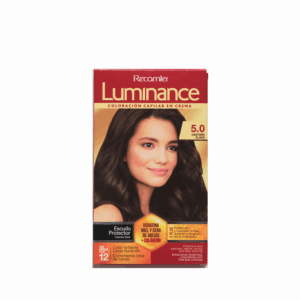 Tinte De Cabello Castaño Claro Doble Tubo 5 LUMINANCE Kit 2 X 60 G