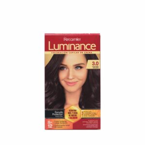 Tinte De Cabello Castaño Oscuro Doble Tubo 3 LUMINANCE Kit 2 X 60 G