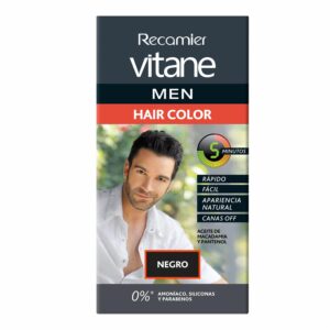 Tinte De Cabello Men Negro Sin Amoníaco VITANE Kit 25 G