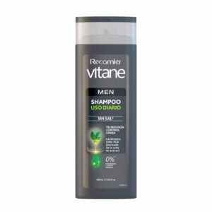Shampoo Capilar Men Uso Diario Sin Sal VITANE 400 Ml