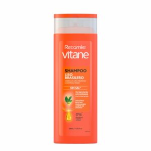 Shampoo Para Cabello Liso Brasilero. VITANE 400 Ml
