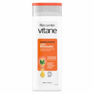 Acondicionador Para Cabello Liso Brasilero VITANE 400 Ml
