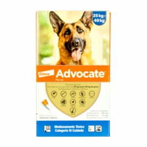 Pipeta Anti Parásitos Para Perro Grandes De 25 a 40 KG ELANCO 4 Ml