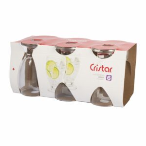 Set De Copa Para Agua Lexington 0505cl6 CRISTAR X 6 Uds