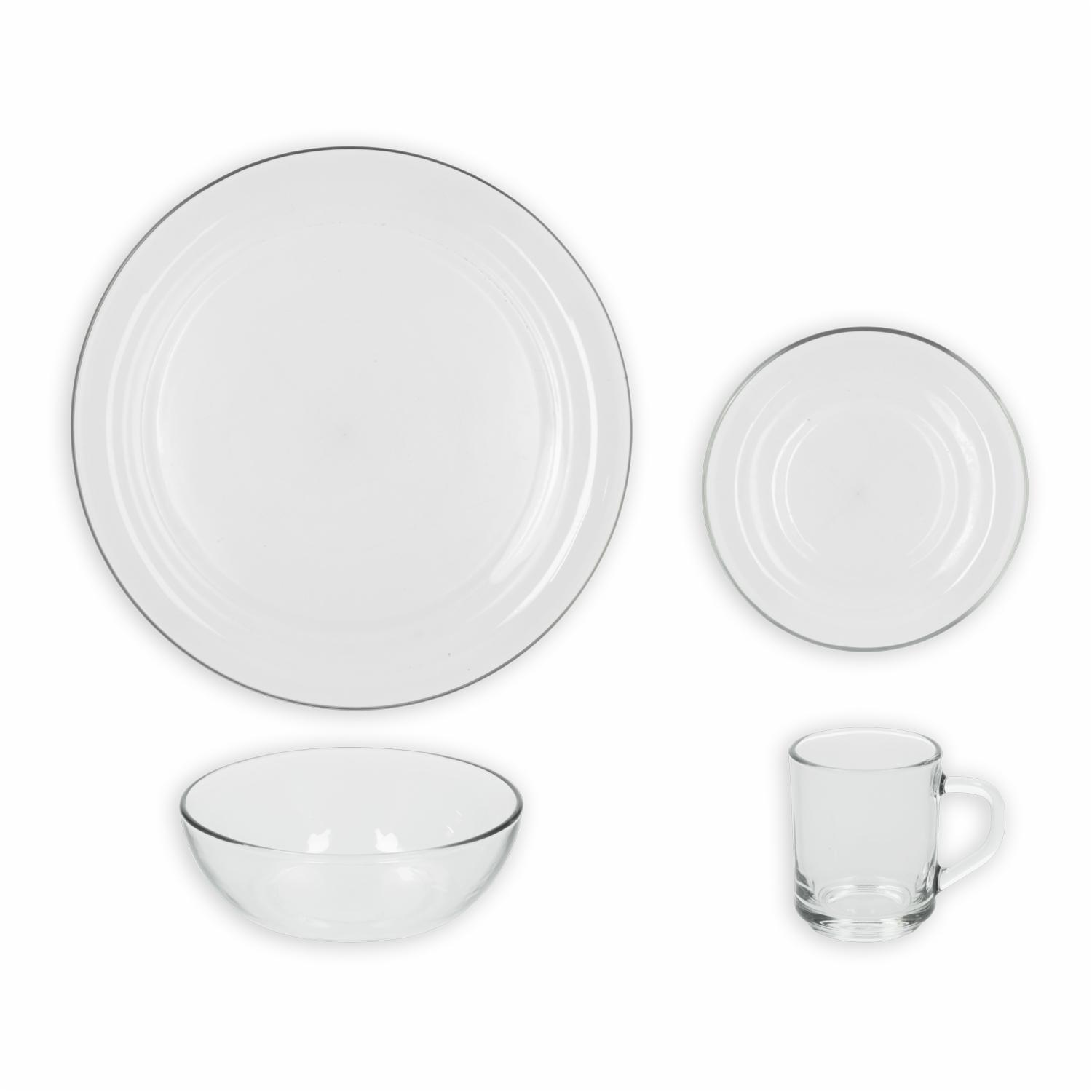 Vajilla 16 Piezas Redonda CRISTAR Stylo - Imagen 4