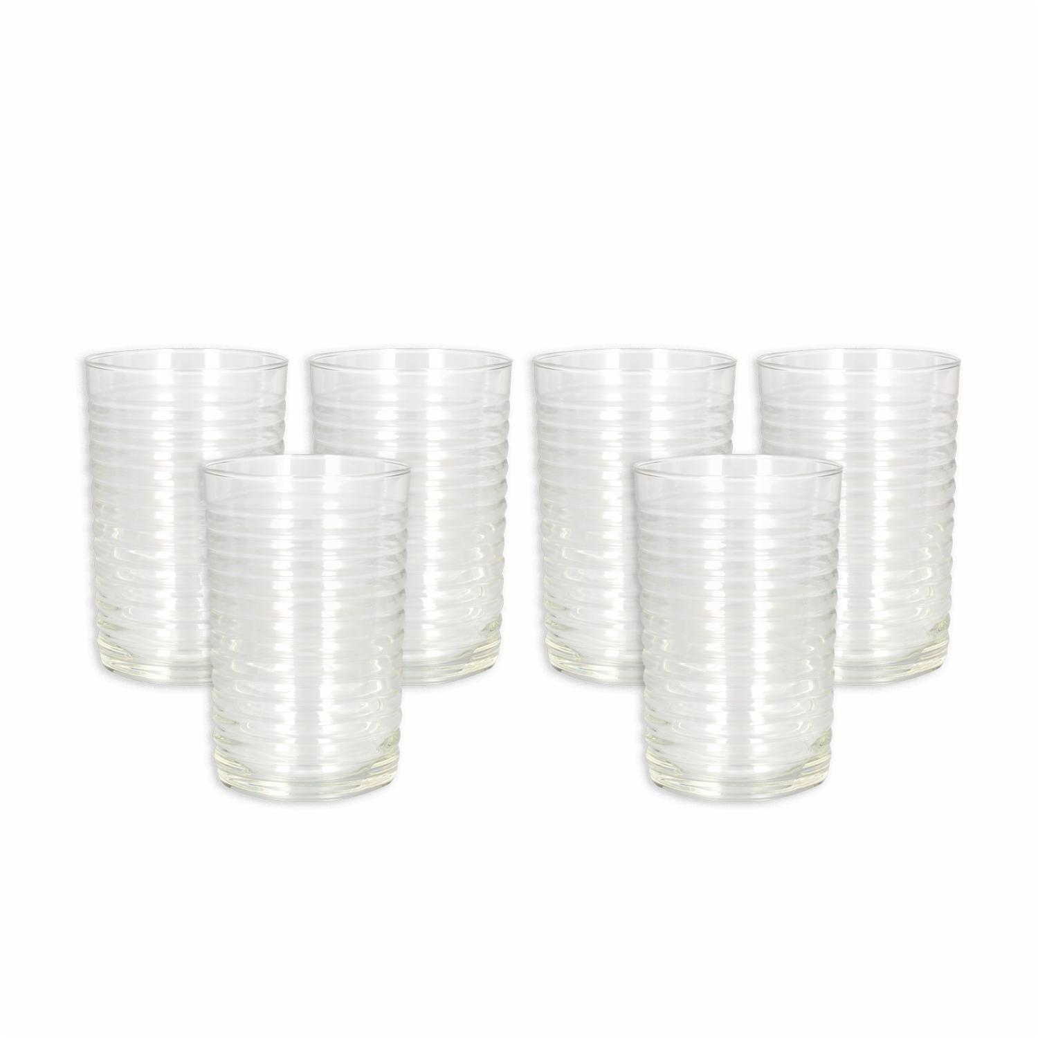 Set De Vasos Concept Rayas 6X295 Ml CRISTAR 0900CL6CPT23 - Imagen 5