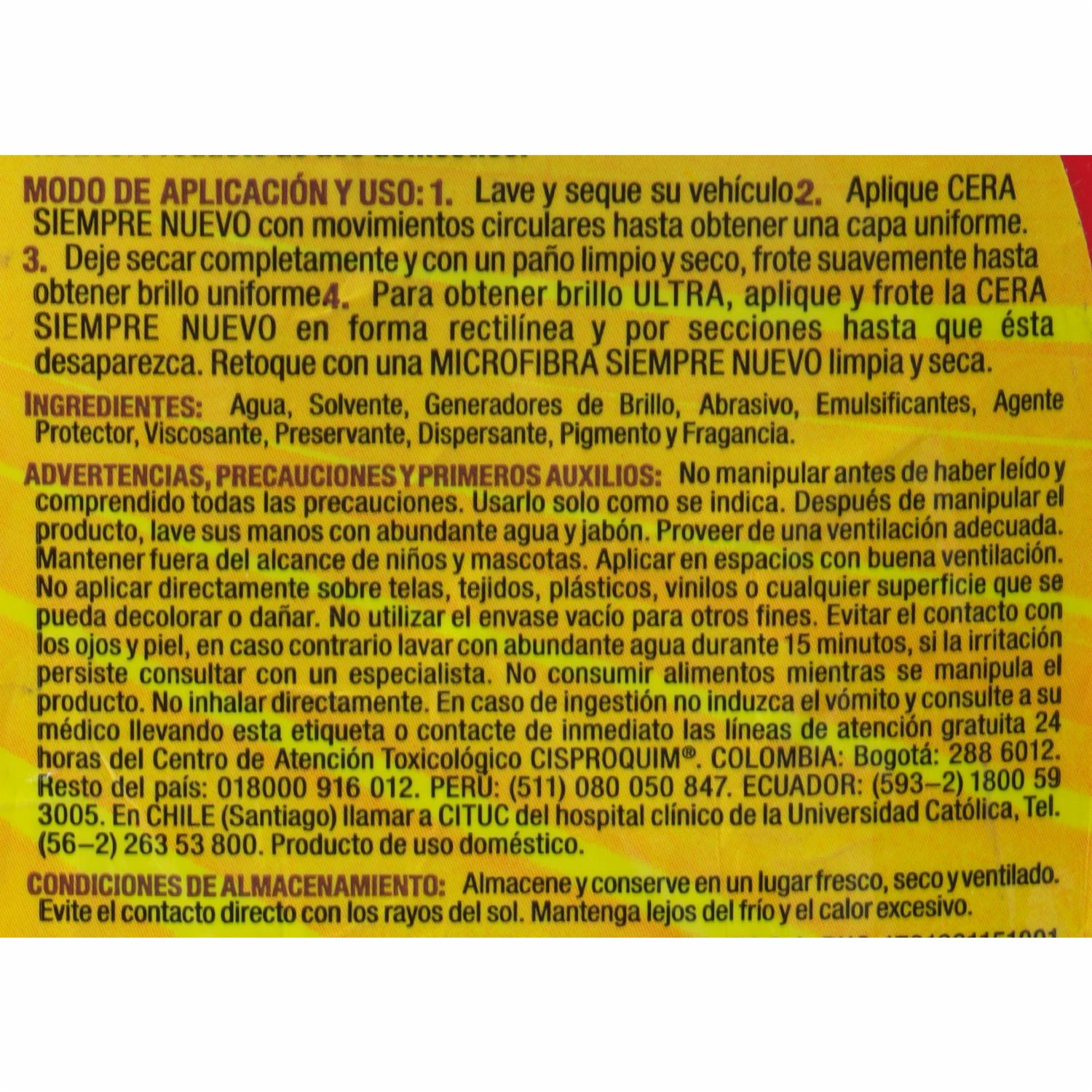 Cera Liquida 500Ml SIMONIZ Unidad