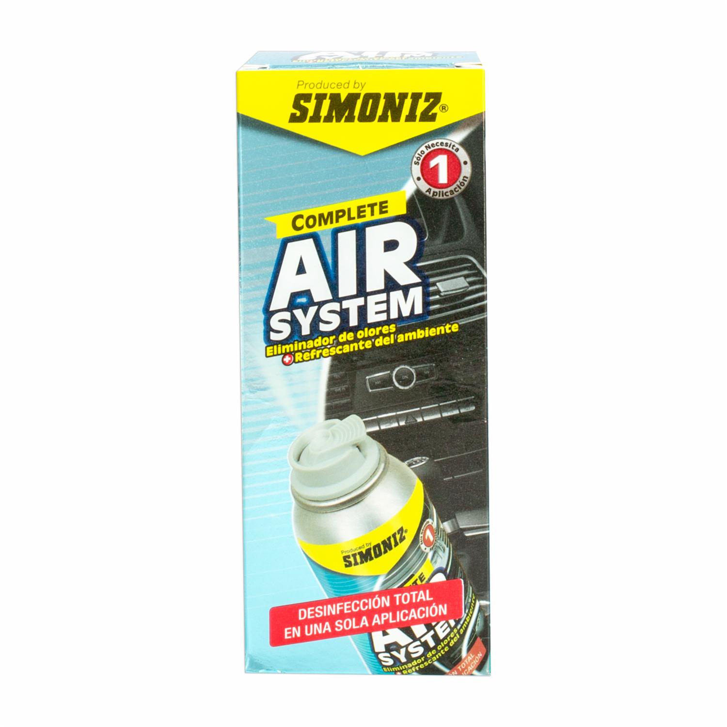 Eliminador De Olores Complete Air System SIMONIZ 110 Ml