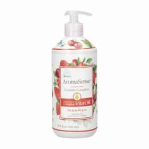 Jabón Liquido De Frutos Rojos Para Manos Y Cuerpo AROMAESENSE 580 Ml