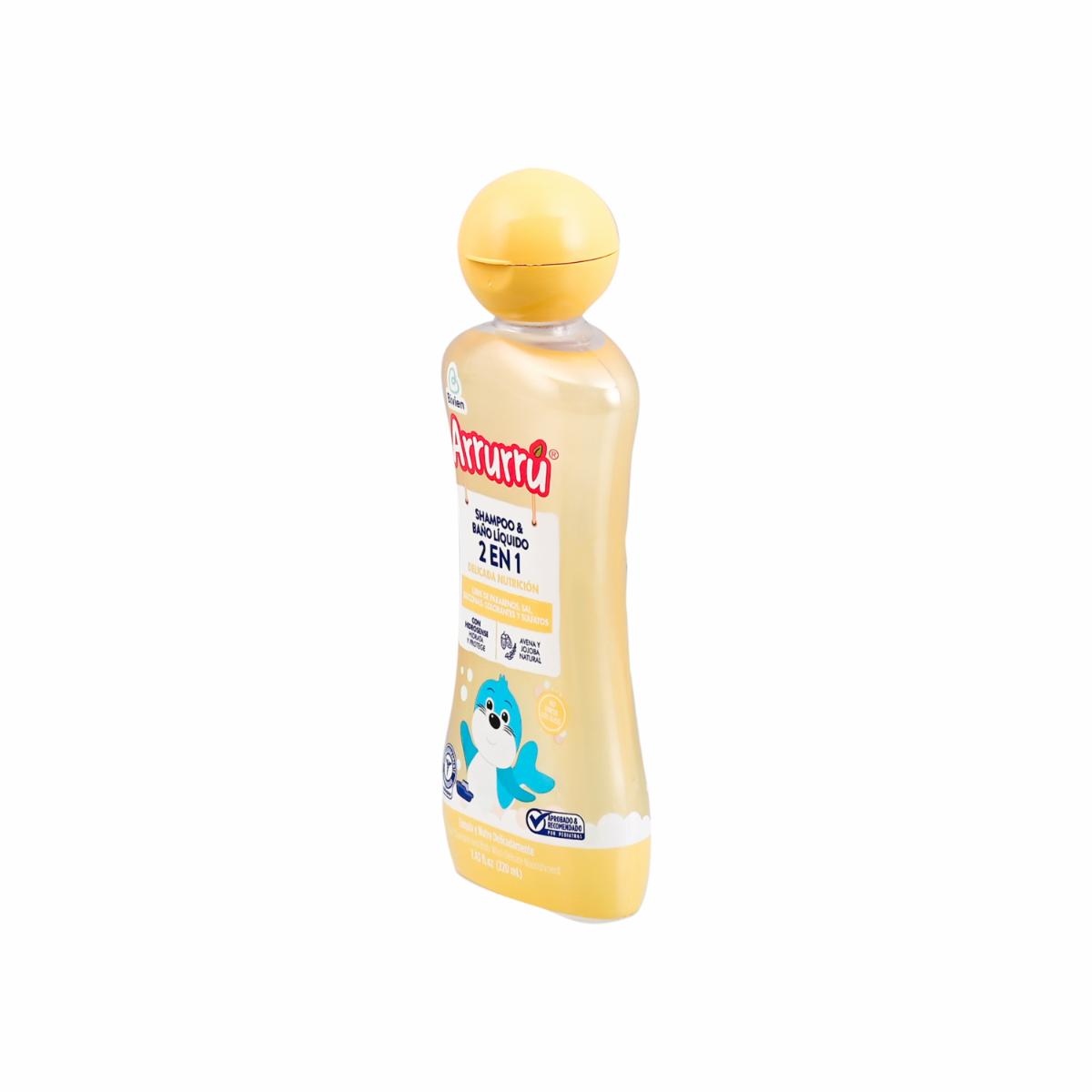 Shampoo Infantil Y Baño Seco 2 en 1 ARRURRÚ 220 Ml - Imagen 2
