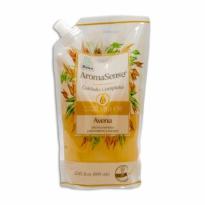 Jabón Cremoso De Avena Para Cuerpo Y Manos AROMAESENSE 800 Ml