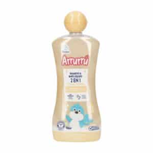 Shampoo Infantil Y Baño Seco 2 en 1 Delicada Nutrición ARRURRÚ 400 Ml