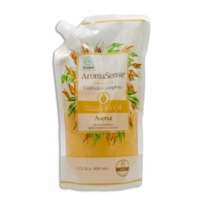 Jabón Cremoso De Avena Para Cuerpo Y Manos AROMAESENSE 400 Ml
