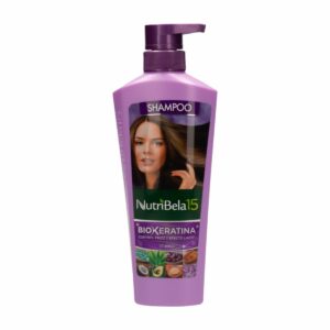 Shampoo De Cabello Con Biokeratina NUTRIBELA 400 Ml