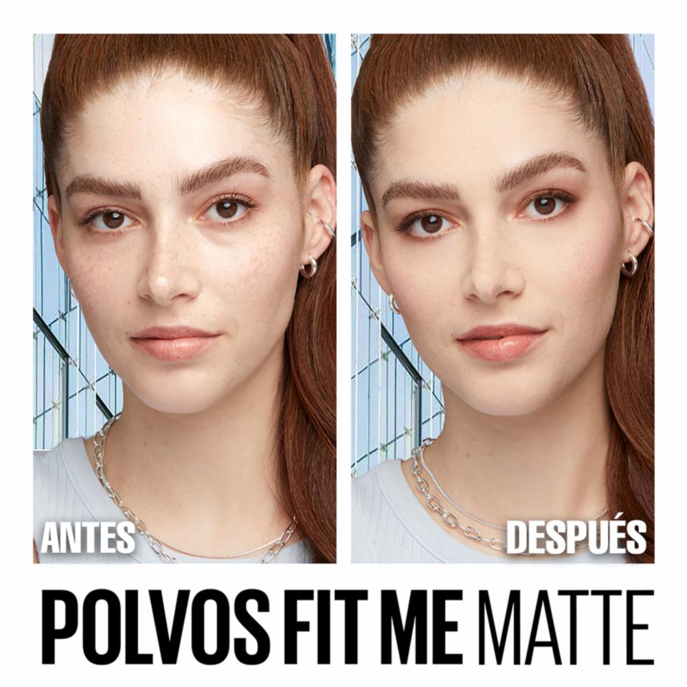 Polvo Compacto Fit Me Matte & Sin Poros Tono 310 Sun Beige MAYBELLINE NEW YORK 12 G - Imagen 4