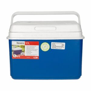 Cooler De Plástico Color Azul ESTRA 10 L